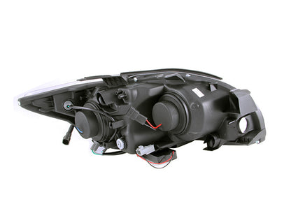 ANZO 2005-2010 Scion Tc Projetor Faróis com Halo Preto (CCFL)