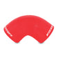 Mishimoto 3in Red 90 Degree Coupler
