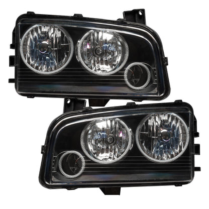Oracle 05-10 Dodge Charger SMD HL (Non-HID) - Triple Halo - ColorSHIFT