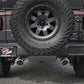 aFe Rebel Series 2.5in 304 SS Cat-Back Exhaust w/ Polished Tips 2018+ Jeep Wrangler (JL) V6 3.6L