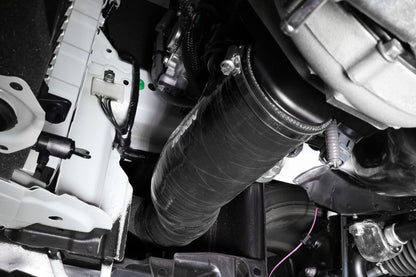 PERRIN 22-26 Subaru WRX / 20-25 LGT & OBXT Turbo Inlet Hose w/Turbo Adapter Flange (Long) - Black