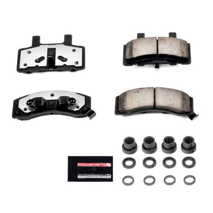 Power Stop 94-99 Chevrolet C1500 Suburban Front Z36 Truck &amp; Tow Pastillas de freno con hardware