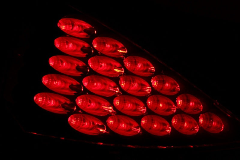 ANZO 2003-2005 Nissan 350Z LED lanternas traseiras fumaça