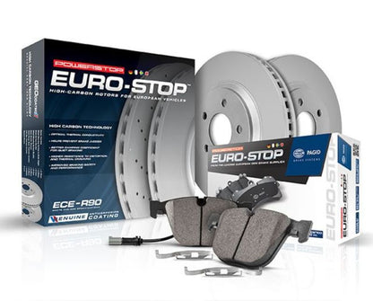 Power Stop 10-13 Audi A3 Kit Freno Trasero Euro-Stop