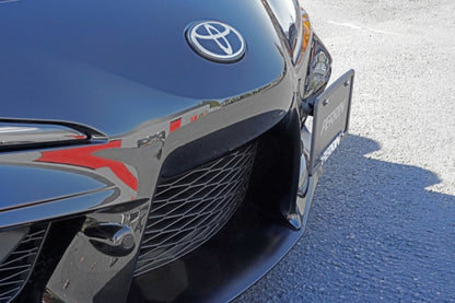 Perrin 2020 Toyota Supra Kit de reubicación de placa de matrícula