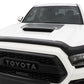AVS 16-18 Toyota Tacoma High Profile Bugflector II Hood Shield - Smoke