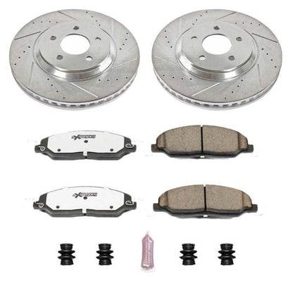 Kit de freio Power Stop 05-10 Ford Mustang Front Z26 Street Warrior