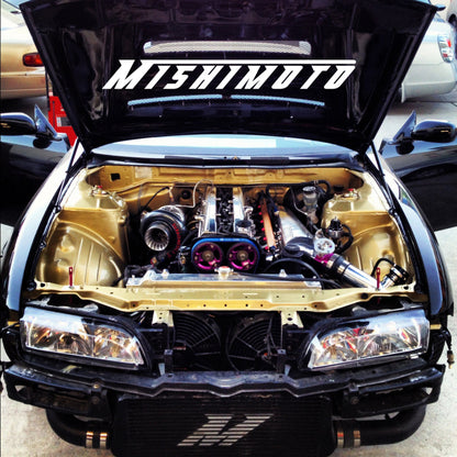 Intercooler Mishimoto Universal Silver R Line Tamaño total: 31x12x4 Tamaño del núcleo: 24x12x4 Entrada / Salida