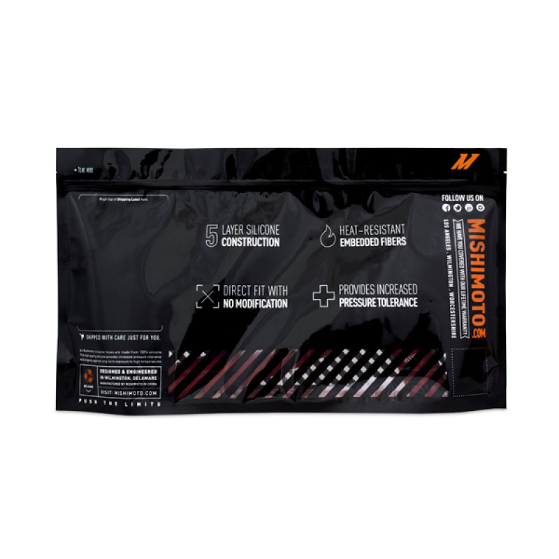 Mishimoto 2015+ Subaru WRX Kit de mangueira de refrigerante de silicone para radiador - vermelho