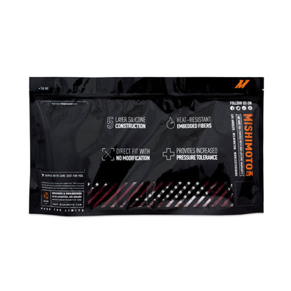 Mishimoto 2015+ Subaru WRX Kit de mangueira de refrigerante de silicone para radiador - vermelho