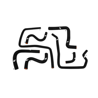 Mishimoto 06-07 Subaru STI / 06-07 WRX Mangueras auxiliares de silicona negras