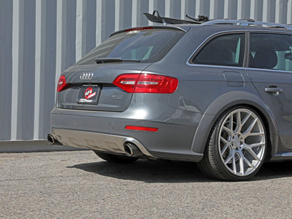 aFe MACH Force-Xp 13-16 Audi Allroad L4 SS Axle-Back Exhaust w/ Carbon Tips