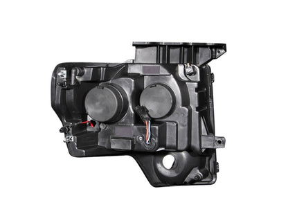 ANZO 2009-2014 Ford F-150 Projetor Faróis com U-Bar Preto