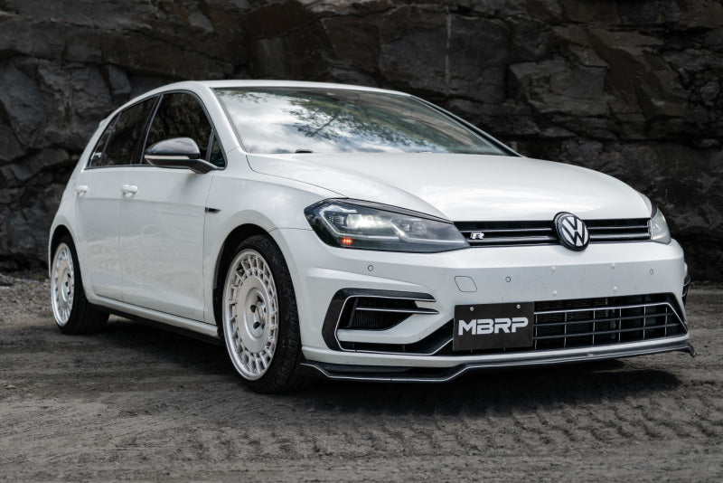 MBRP 15-19 VW Golf R 3 pol Cat Back Escape de saída única Pro Series com exclusão de válvula - T304