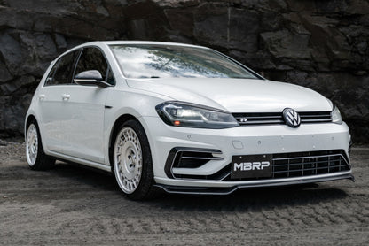 MBRP 15-19 VW Golf R 3 pol Cat Back Escape de saída única Pro Series com exclusão de válvula - T304
