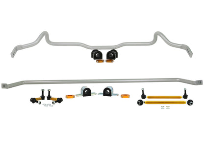 Whiteline 16-18 Ford Focus RS Kit de barra estabilizadora delantera y trasera
