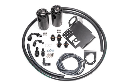 Radium Engineering Dual Catch Can Kit S2000 All RHD y 06-09 LHD Fluid Lock