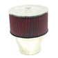 K&N Marine 5.125in Flange ID x 9in OD x 10.5in H Round Straight Flame Arrestor