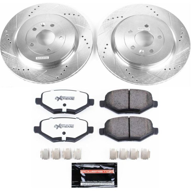 Power Stop 18-19 Ford Flex Rear Z36 Truck & Tow Brake Kit