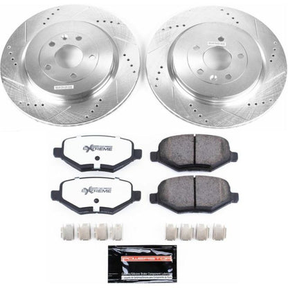 Power Stop 18-19 Ford Flex Rear Z36 Truck & Tow Brake Kit