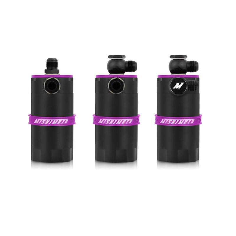 Mishimoto - Recipiente de recogida de aceite con deflector universal - Púrpura