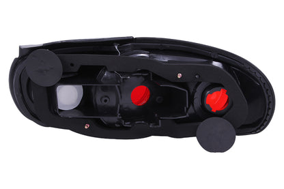 ANZO 1990-1997 Mazda Miata Lanternas traseiras cromadas