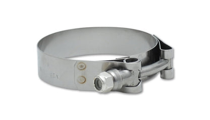 Vibrante SS T-Bolt Clamps Pacote com 2 Faixa de tamanho: 2,27 pol. a 2,63 pol. DE Para uso com acoplamentos de 2 pol.