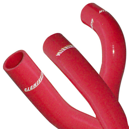 Kit Manguitos Mishimoto Mitsubishi EVO X Rojo Silicona
