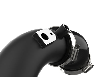 aFe BladeRunner 2 1/2 pol Intercooler Hot Side Charge Pipe 18-21 Jeep Wrangler JL L4-2.0L (t) - Preto
