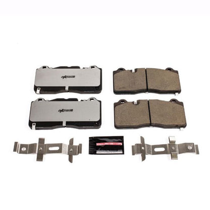 Pastilhas de freio Power Stop 16-19 Cadillac CTS Front Z26 Extreme Street com hardware