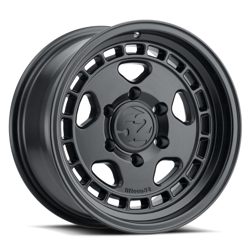 quinze52 Turbomac HD Classic 17x8.5 6x139.7 0mm ET 106.2mm Center Bore Asphalt Black Wheel