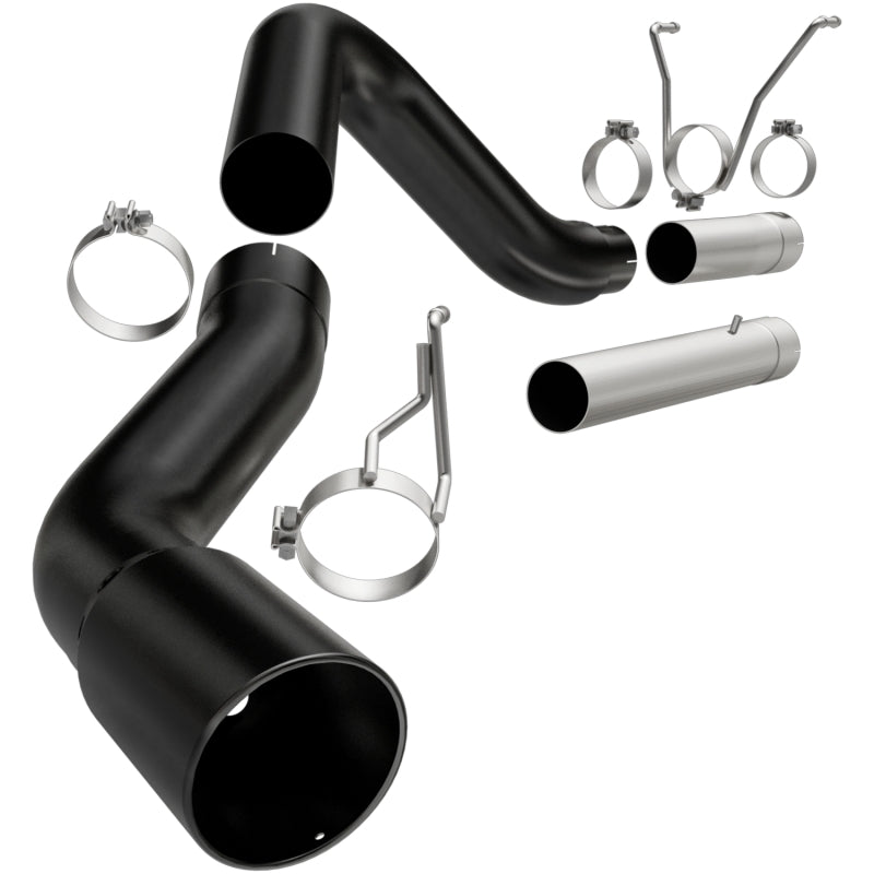 MagnaFlow 07-10 Dodge 2500/3500 409 SS DPF Traseira 5 pol. Escape de saída única - Preto