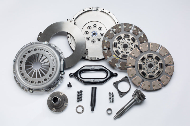 South Bend Clutch 94-03 Dodge 5.9L NV4500 Organic Street Kit de embreagem de disco duplo com eixo de entrada