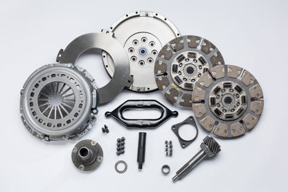 South Bend Clutch 94-03 Dodge 5.9L NV4500 Organic Street Kit de embreagem de disco duplo com eixo de entrada