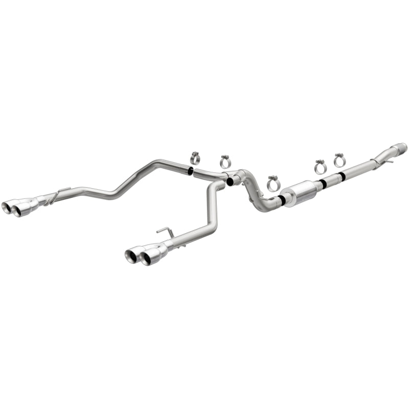 MagnaFlow 2019 Chevrolet Silverado 1500 Quad Exaustor inoxidável polido cat-back