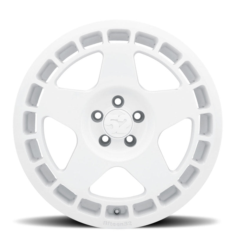 1552 Turbomac 18x8.5 5x108 42mm ET 63.4mm Centro Bore Rally White Rueda