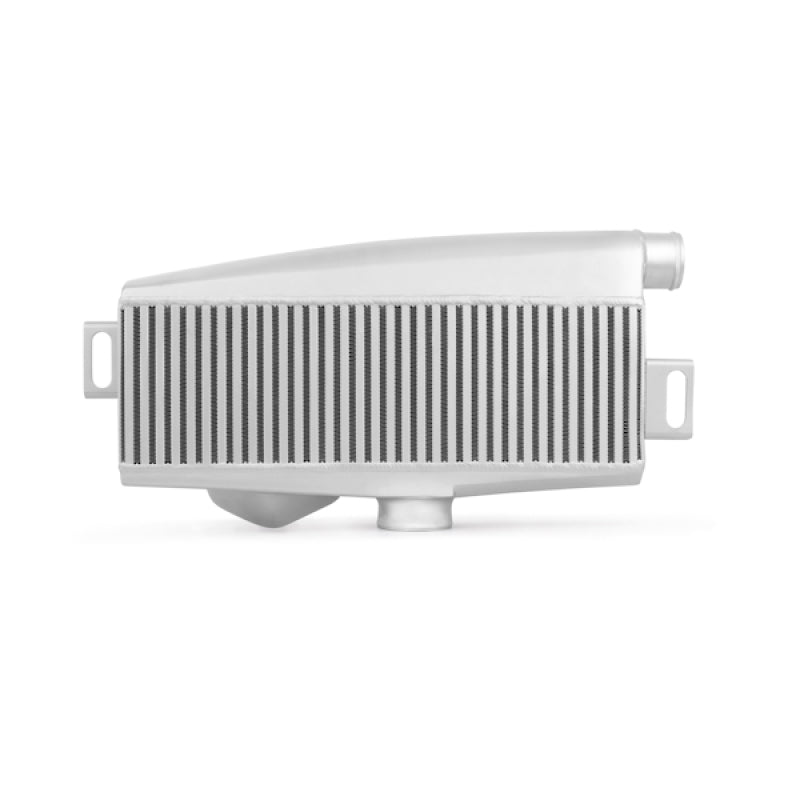 Mishimoto Subaru 02-07 WRX/04-07 STi Kit de intercooler de montagem superior - Mangueiras azuis e prateadas revestidas a pó