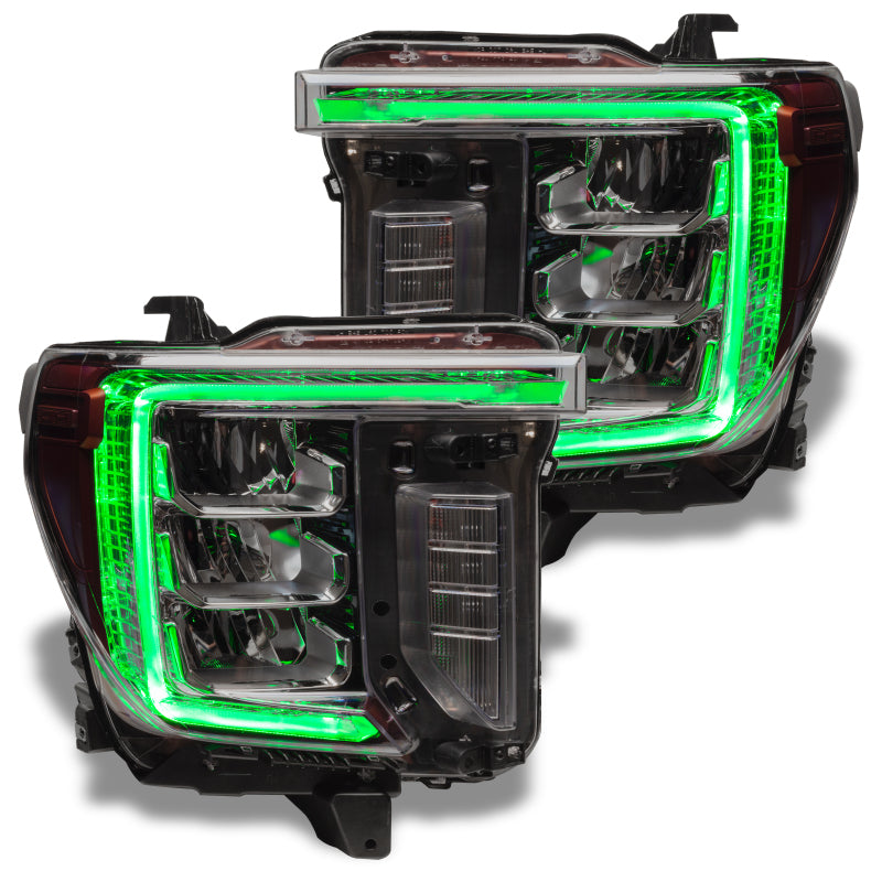 Oracle 20-21 GMC Sierra 2500/3500 HD RGB+W Headlight DRL Kit - w/ BC1 Controller