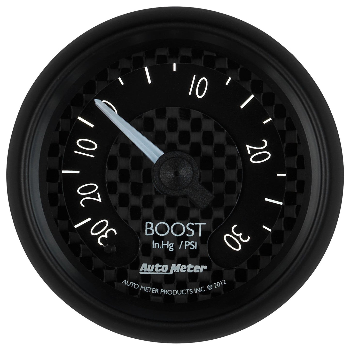 AutoMeter - 2-1/16" BOOST/VACUUM, 30 IN HG/30 PSI, MECHANICAL, GT (8003)