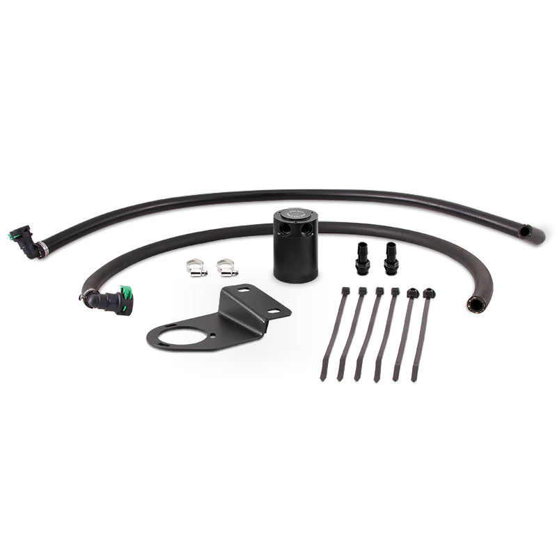 Mishimoto 19+ Kit de lata de captura de aceite con deflector para Ford Ranger - Negro