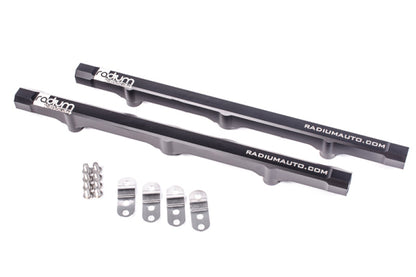 Trilhos de combustível do motor GM LS7 da Radium Engineering