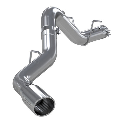 MBRP 2020+ GMC/Chevy 2500/3500 6.6L Duramax 4in Mand Bent Tubing AL-Ser Cat Back Single Side - Alumbre