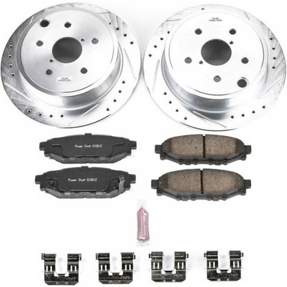 Power Stop 15-19 Subaru WRX Trasero Z23 Evolution Sport Kit de Frenos