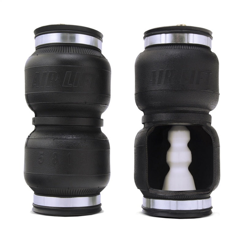 Air Lift Loadlifter 5000 Ultimate para 03-17 Dodge Ram 2500 4wd com linhas de ar de aço inoxidável