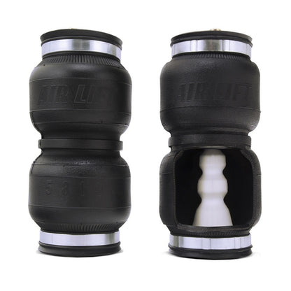 Air Lift Loadlifter 5000 Ultimate para 03-17 Dodge Ram 2500 4wd com linhas de ar de aço inoxidável