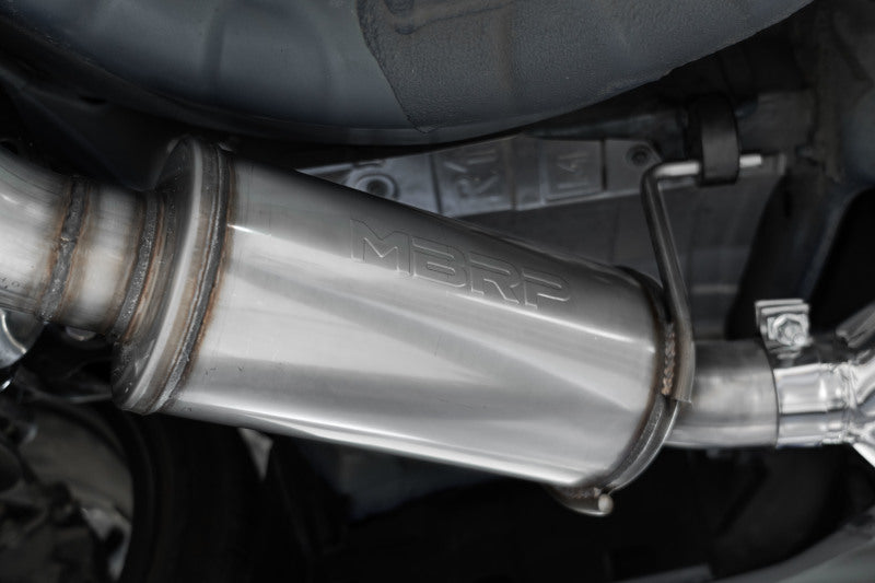 MBRP 2022+ Subaru WRX 3in Cat-Back Dual Split Trasero Quad Tips Street Profile Escape