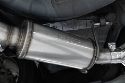 MBRP 2022+ Subaru WRX 3in Cat-Back Dual Split Trasero Quad Puntas de fibra de carbono Escape de perfil de calle