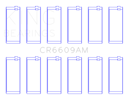 King Engine Bearings BMW M30/M32/B35 Performance Rod Bearing Set