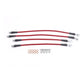 Power Stop 97-04 Chevrolet Corvette Front & Rear SS Braided Brake Hose Kit