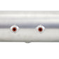 Air Lift 4 Gal Alum Tank - (4) 1/4in Face Ports (2) 3/8in End Ports & 1/4in Drain - 30in L X 6in D